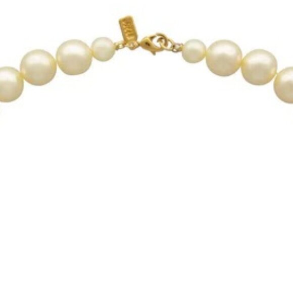 1928 JEWELRY Romantic Chunky 12mm Ivory Pearl 18" Necklace**NEW! - Picture 3 of 3